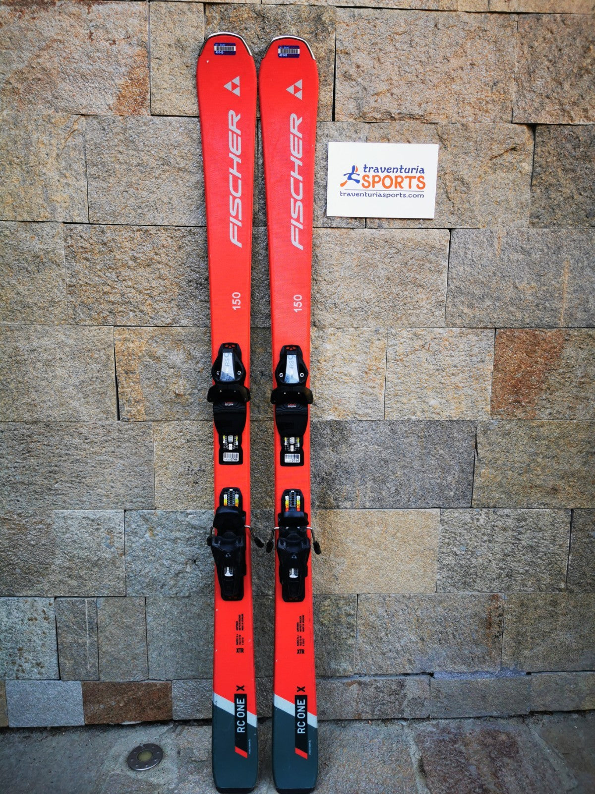 Fischer RC One X 150cm  Ski + Fischer RS 9 Bindings Adventure Winter Sport