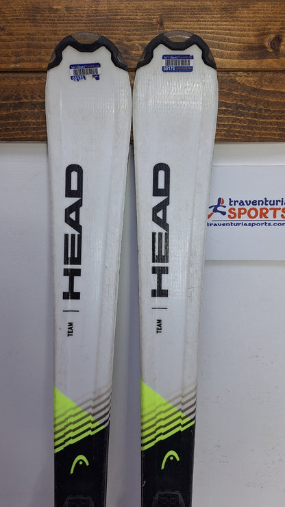 HEAD SupershapeTeam SLR PRO 147cm  Ski + HEAD SLR 7.5 Bindings Winter Sport