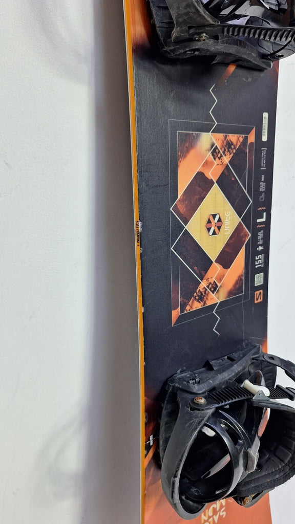 Salomon Wild Card 155 cm Snowboard + Speedfit L Bindings Winter