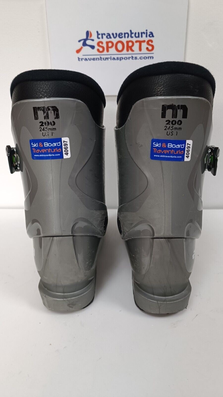 Alpina Discovery RTL J2 Ski Boots (EU 31 1/2  ; UK 0; Mondo 200) Sport Winter