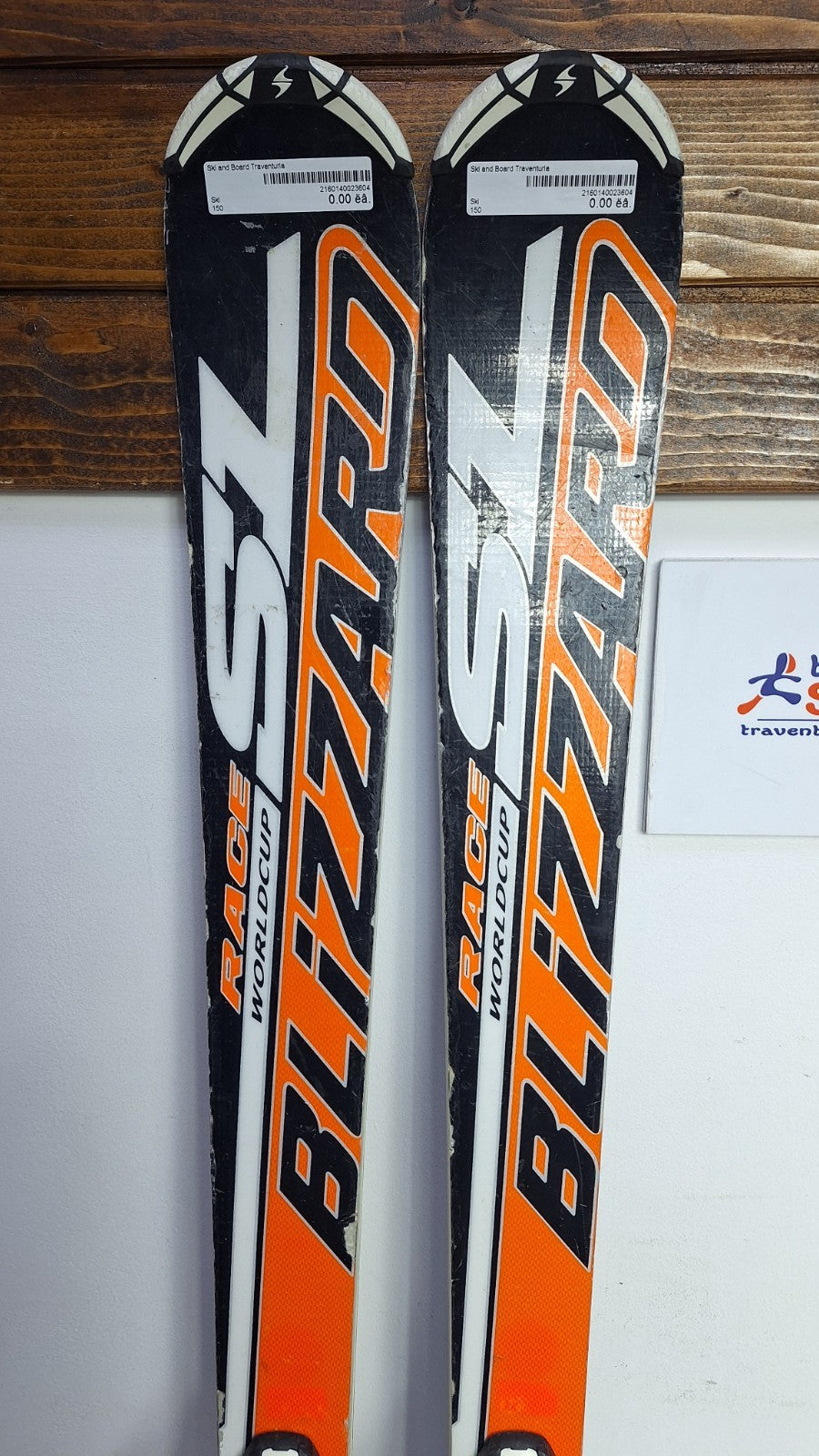 Blizzard Race World Cup SL 150 cm Ski + Marker 10 Bindings Winter Sport Snow