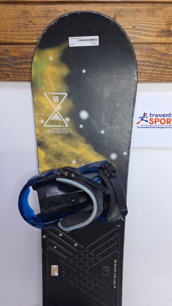 Burton LTR 134L cm Snowboard + Burton S Bindings Winter Snow