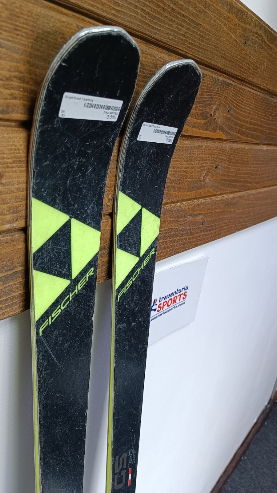 Fischer RC4 GS 160 cm Ski + Fischer 10 Bindungen Wintersport