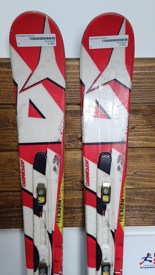 Atomic Redster GS 175 cm Ski + Salomon 16 Bindungen Wintersportspaß