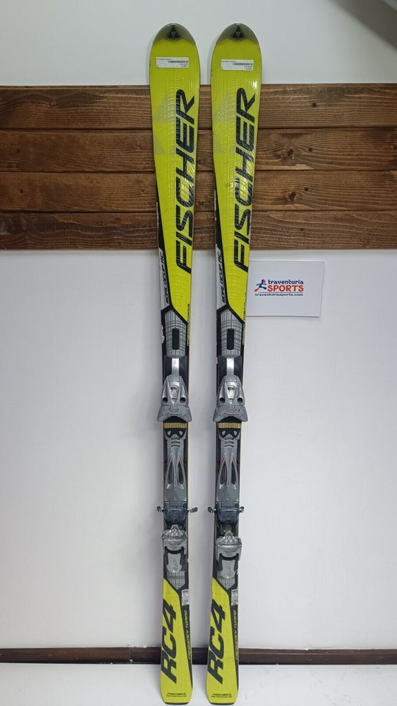 Fischer RC4 180 cm Ski + Tyrolia 12 Bindings Winter Sports – Traventuria  Sports