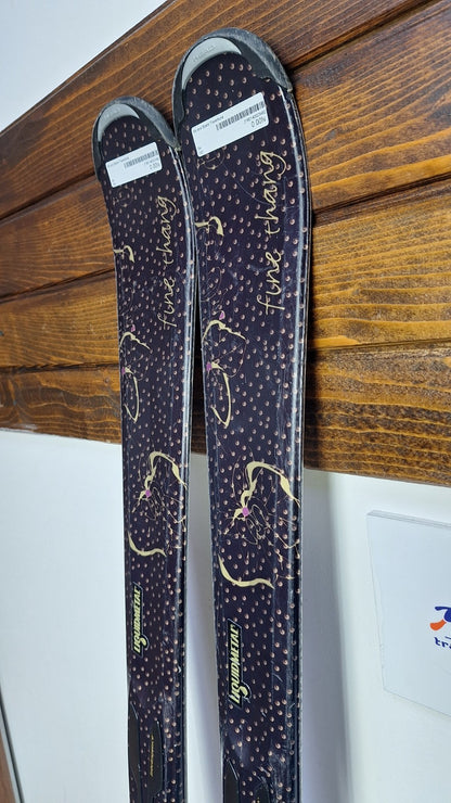 HEAD FuneThang 163cm  Ski + HEAD 9 Bindings Winter Sport Fun Snow