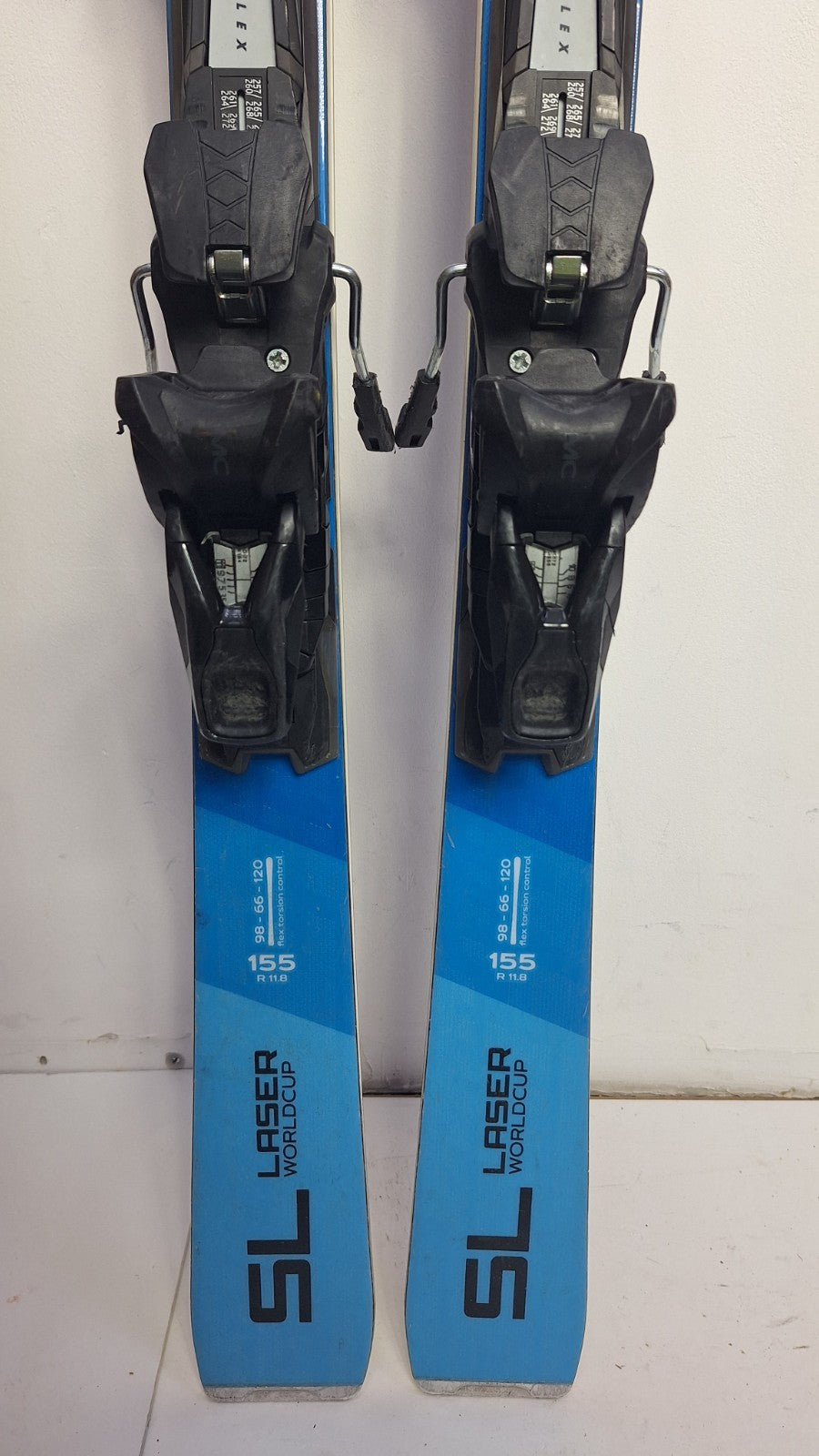Stockli Laser SL World Cup 155cm Ski + Salomon 11 Bindings Winter Sport