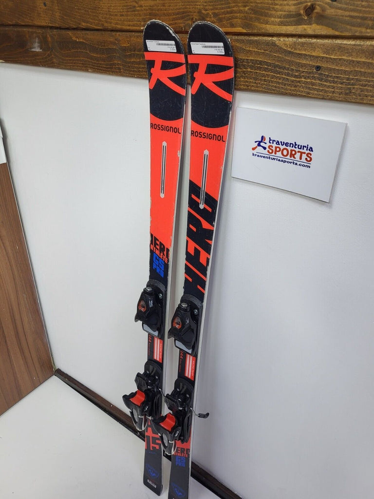 Rossignol Hero FIS GS Pro 144 cm Ski + Look 10 Bindings Winter Fun