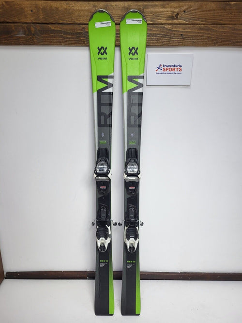 Volkl RTM 7.4 Adult Skis with Bindings - 163 cm Used