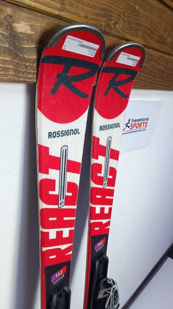 Rossignol React GT 142cm Ski + Look 10 Bindings Winter