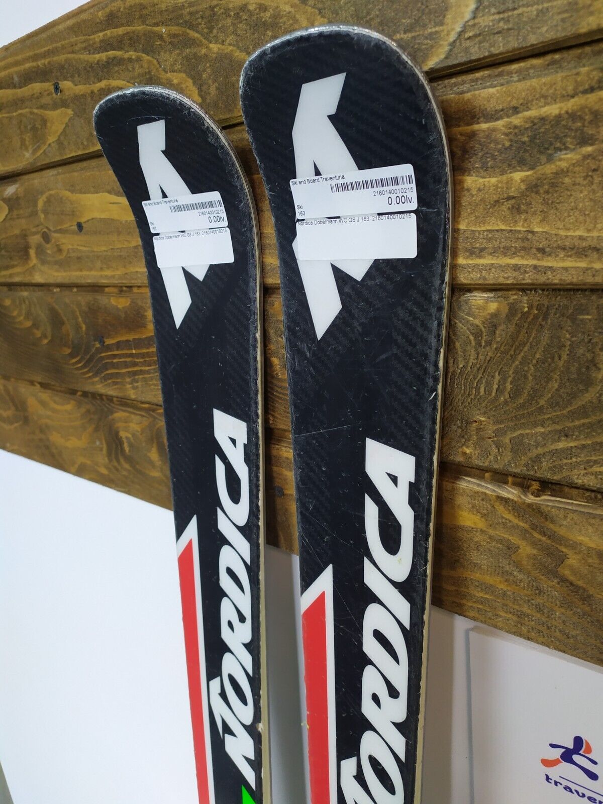 Nordica Dobermann WC SL J 163cm Ski + NEW Tyrolia 10 Bindings Winter Adventure