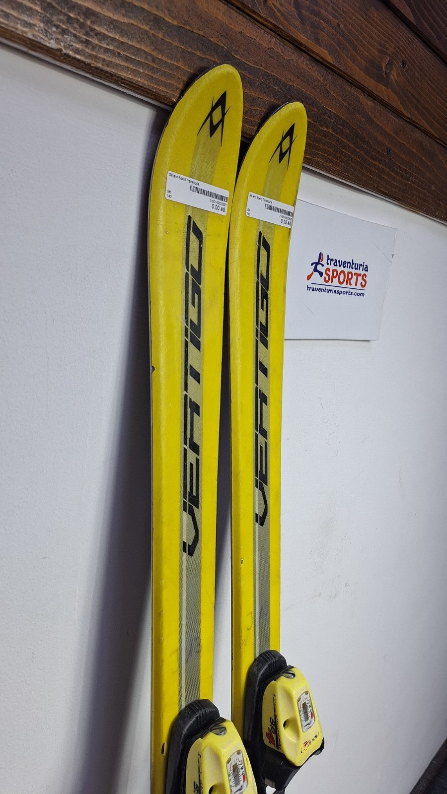 Volkl Vertigo 140cm Ski + Tyrolia 7 Bindings Fun Snow Winter Sport Piste