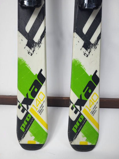 Elan Exar Pro 140 cm Ski + NEW Tyrolia 7.5 Bindings Sport Snow Winter Fun