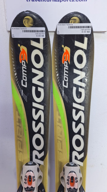 Rossignol Comp 9 93cm Ski + Rossignol 2.5 Bindings Winter Sport Fun