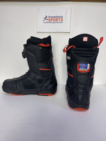 HEAD 500 4D BOA Snowboard Boots (Size US 9; EU 41.5; Mondo 270) Winter Sport