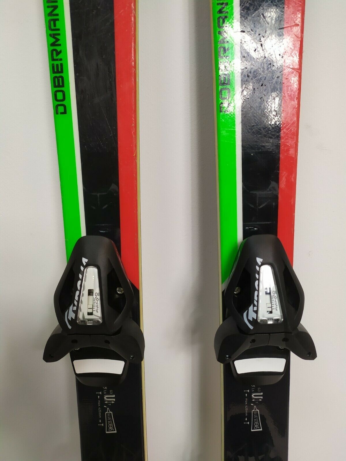 Nordica Dobermann Combi Pro S 140 cm Ski + NEUE Tyrolia SX 10 Bindungen BSL