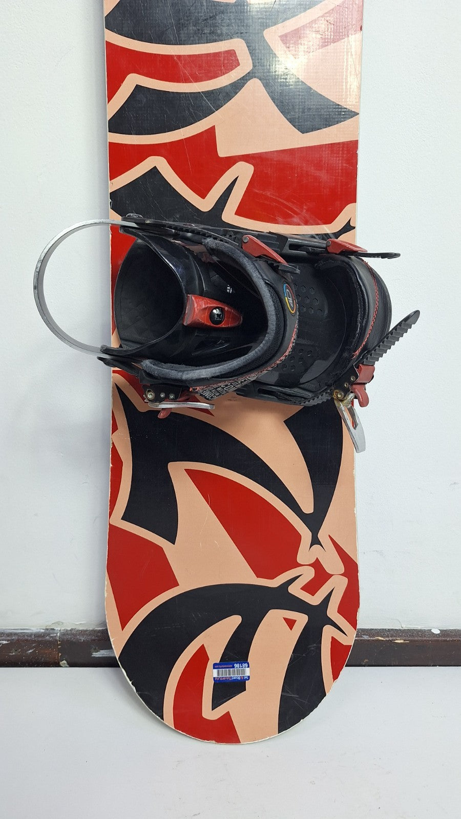 Snowboard Heli Kamikaze 147 cm + Attacchi HEAD Rental M Avventura sulla Neve Invernale