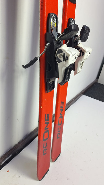 Fischer 74XTR RC One 155 cm Skis + Fischer RS 9 Bindings Winter Fun Snow
