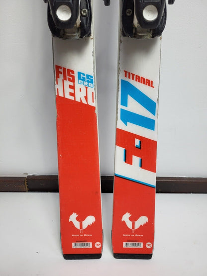 Ski Rossignol Hero FIS GS Pro 151 cm + fixations Look 10 Plaisir hivernal Neige