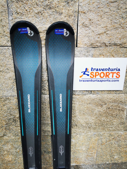 Blizzard RTX Elevate 146 cm Ski + Marker TLT 10 Bindings Winter Snow Sport Fun