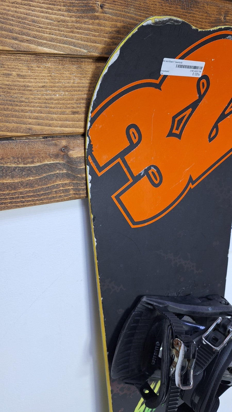 Snowboard Slash Spectrum 154 cm + attacchi Speedfit L Sport invernali sulla neve
