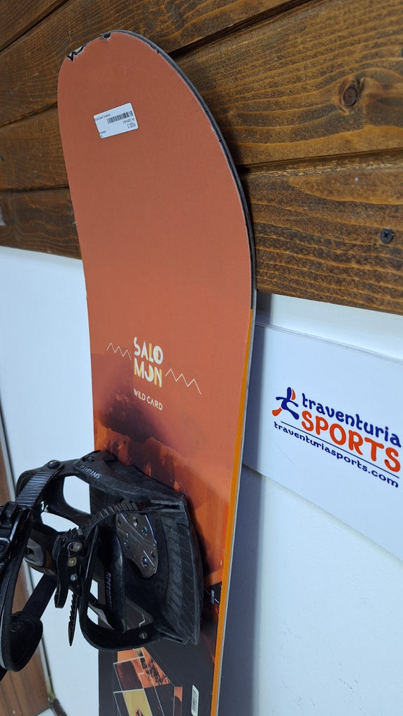 Salomon Wild Card 155 cm Snowboard + Speedfit L Bindings Winter