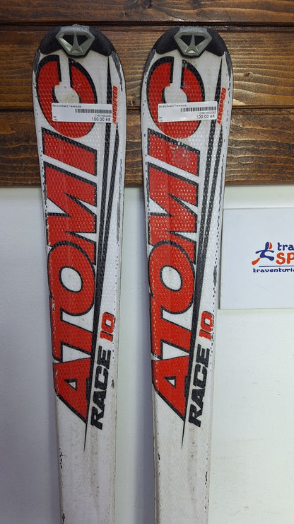 Atomic Race 10 150cm Skis + Atomic 10 Bindings Winter Fun Snow