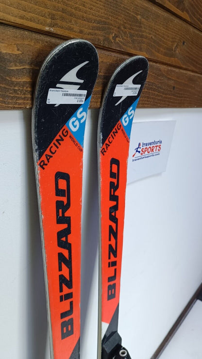 Sci Blizzard Racing GS 142 cm + attacchi Salomon 10 Winter Fun Sport