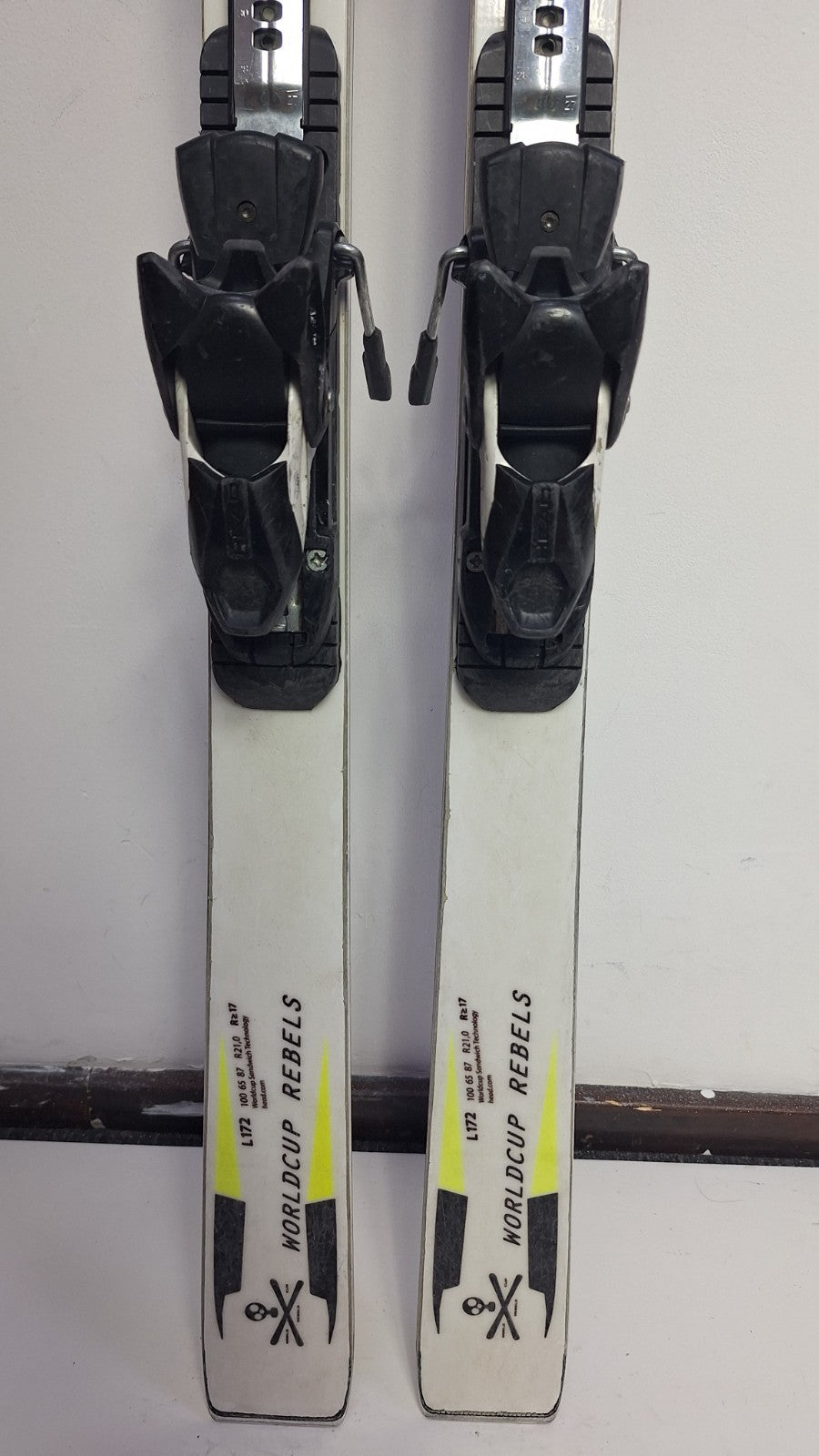 Sci HEAD WC Rebels i.GS RD Team 172 cm + Attacchi HEAD 11 Sport Invernali Divertimento sulla Neve