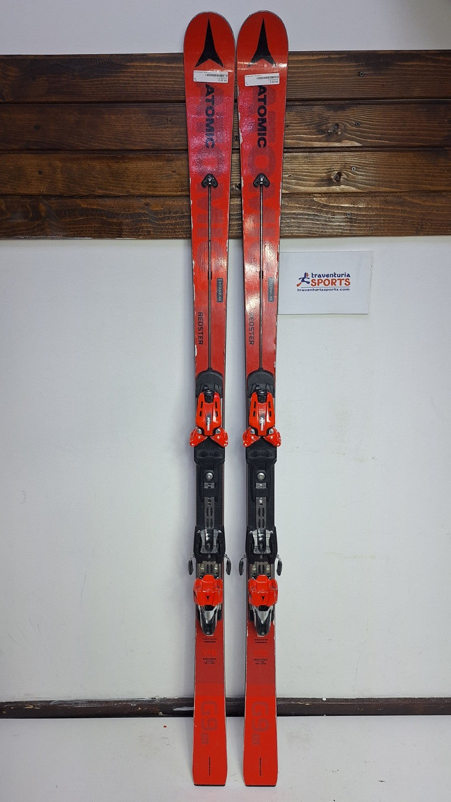 Atomic Redster G9 RS 176 cm Ski + Atomic 12 Bindings  Winter Sport Fun