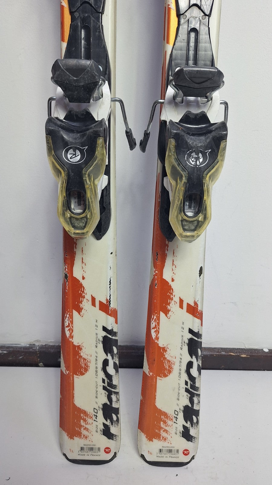 Sci Rossignol Radical 140 cm + Attacchi Rossignol 7 Sport Invernali Neve