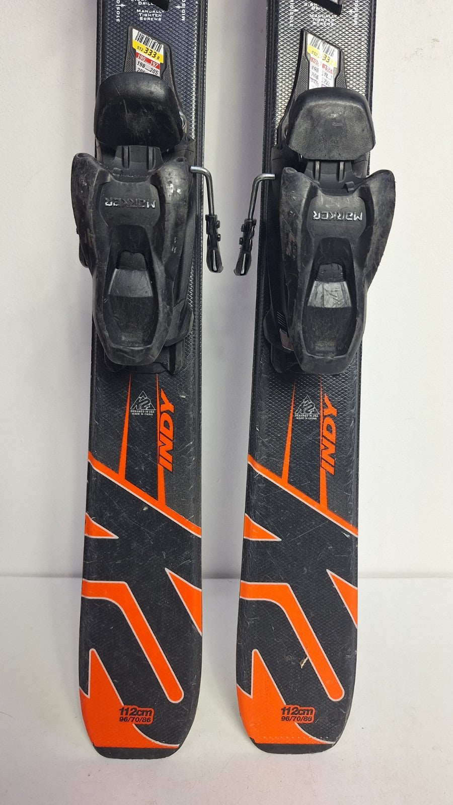 K2 Indy 112cm Ski + Marker 4.5 Bindings Winter Sport