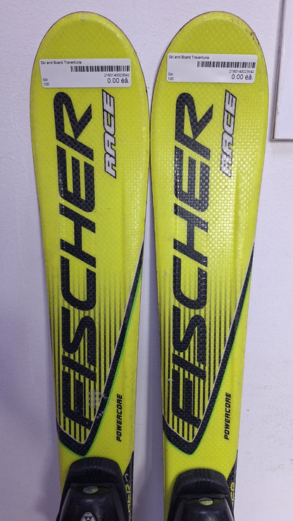 Fischer Race 100cm Ski + Fischer 4.5 Bindings Fun Snow Winter Sport