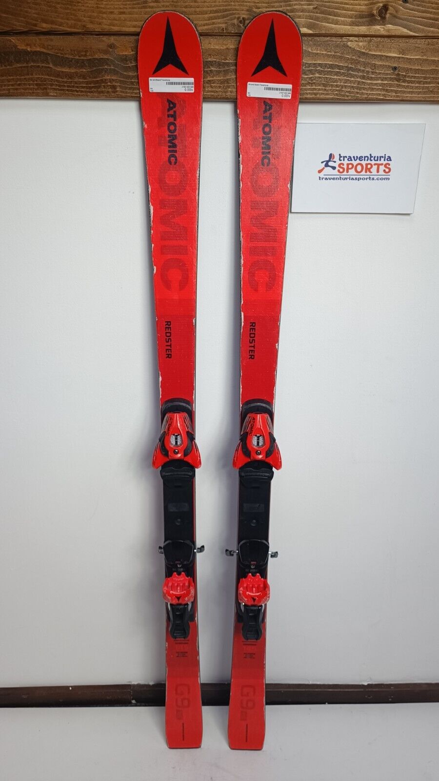 Ski Atomic Redster G9 145cm + fixations Atomic 10 Sport et plaisir hivernaux