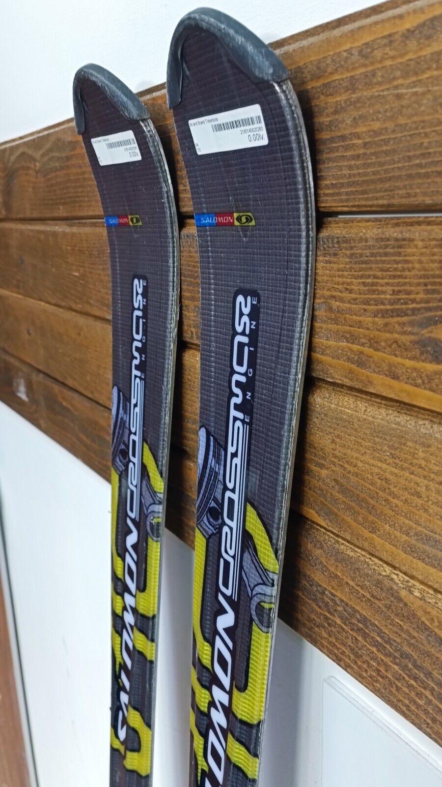Ski Salomon Cross V10 170cm + fixations Salomon 12 Sport d’hiver