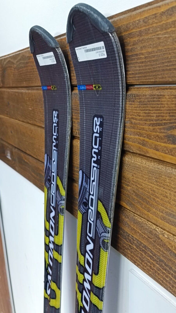 salomon demo ski bindings Salomon Cross V10 170cm Ski + Salomon 12 Bindings Winter Sport – Traventuria Sports