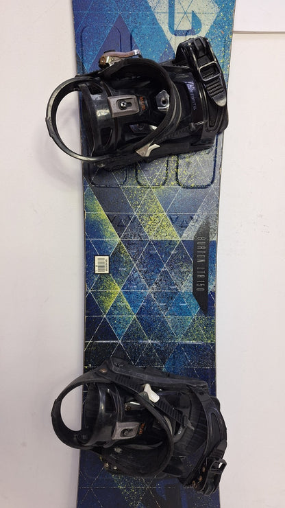 Burton LTR 150 cm Snowboard + Speedfit M  Bindings Winter Snow Adventure Fun