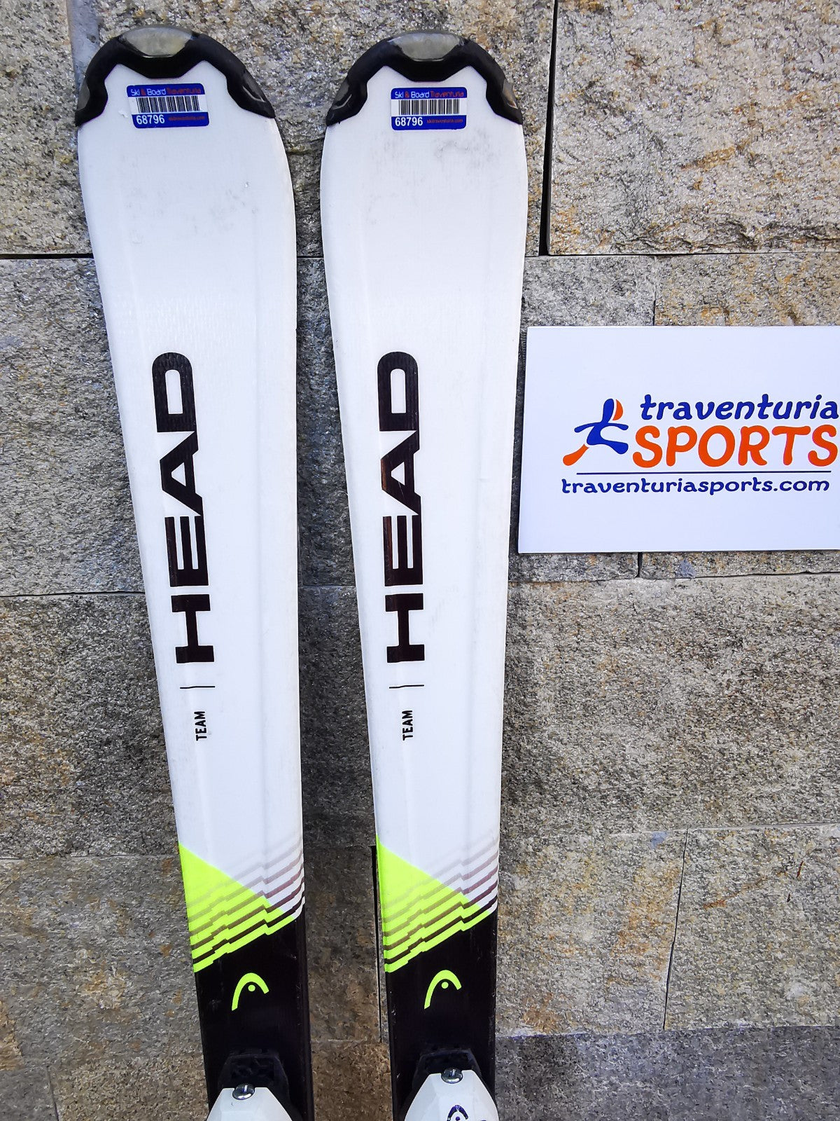 HEAD Supershape SLR Pro 147cm  Ski + HEAD 7.5 Bindings  Winter Sport