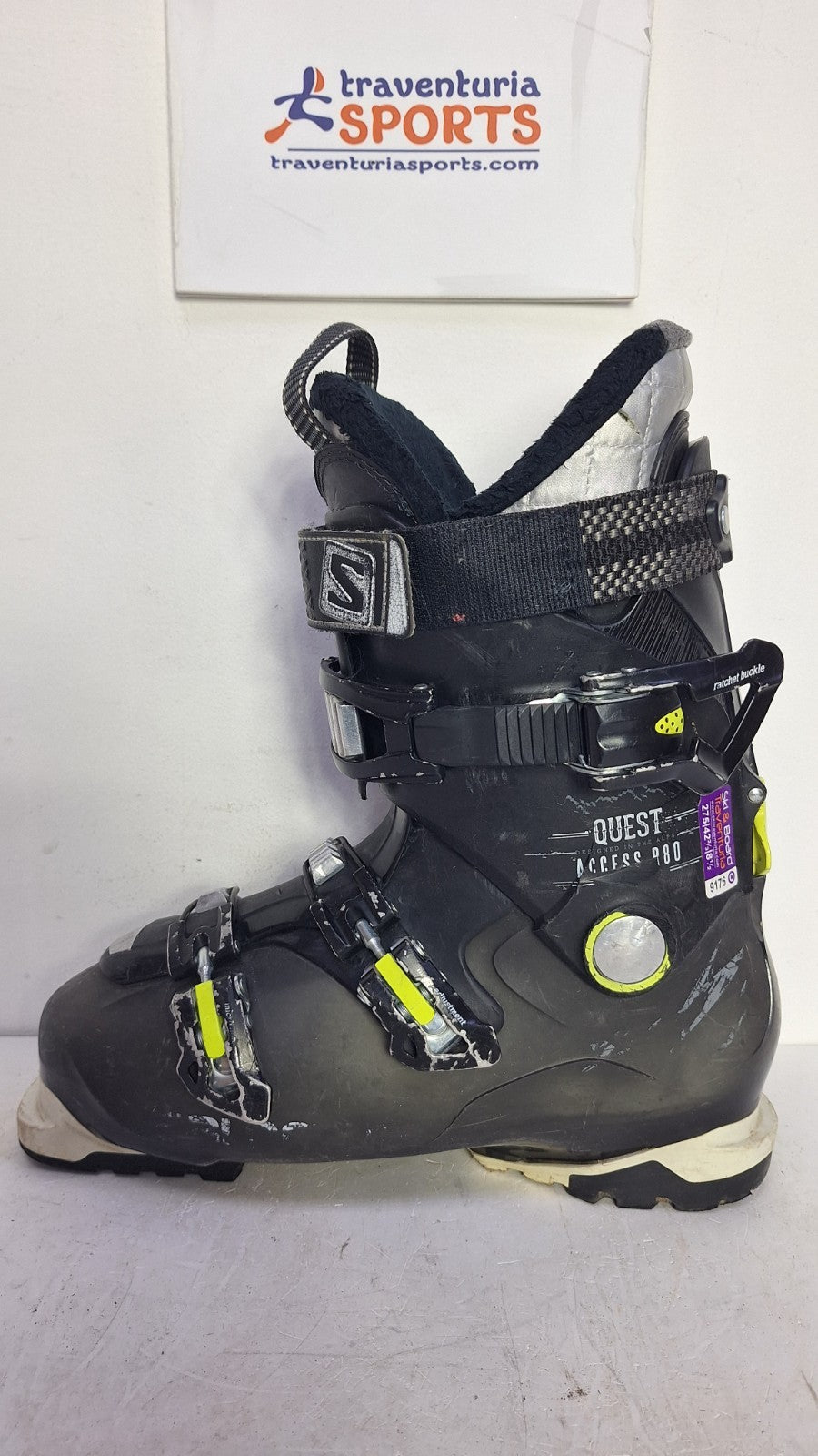 Scarponi da sci Salomon Quest Access R80 (EU 42 2/3; UK 8 1/2; Mondo 275) Sport Fun