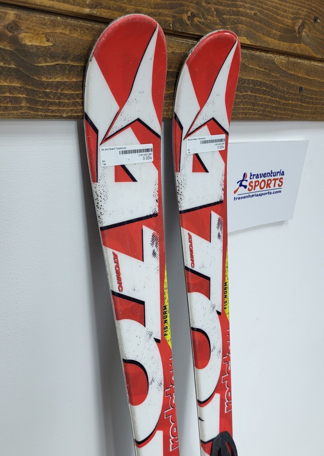 Atomic Redster GS 144 cm Ski + Atomic 7.5 Bindungen Schneesport-Spaß-Abenteuer