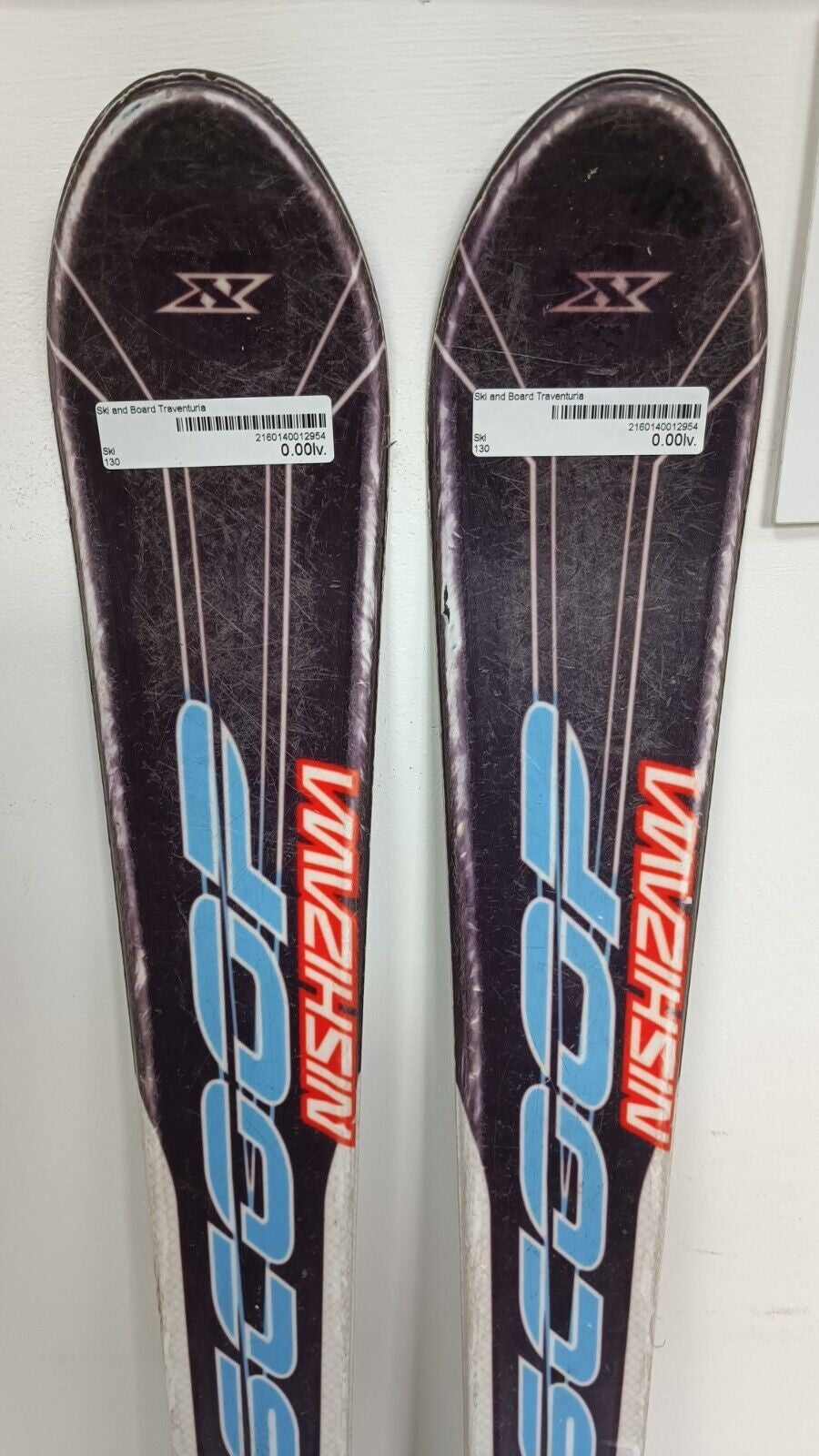 Sci Scoop Cross Nishizama SR 10 130 cm + Attacchi Tyrolia SL 4.5 Divertimento sulla Neve Invernale