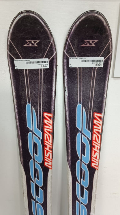 Sci Scoop Cross Nishizama SR 10 130 cm + Attacchi Tyrolia SL 4.5 Divertimento sulla Neve Invernale