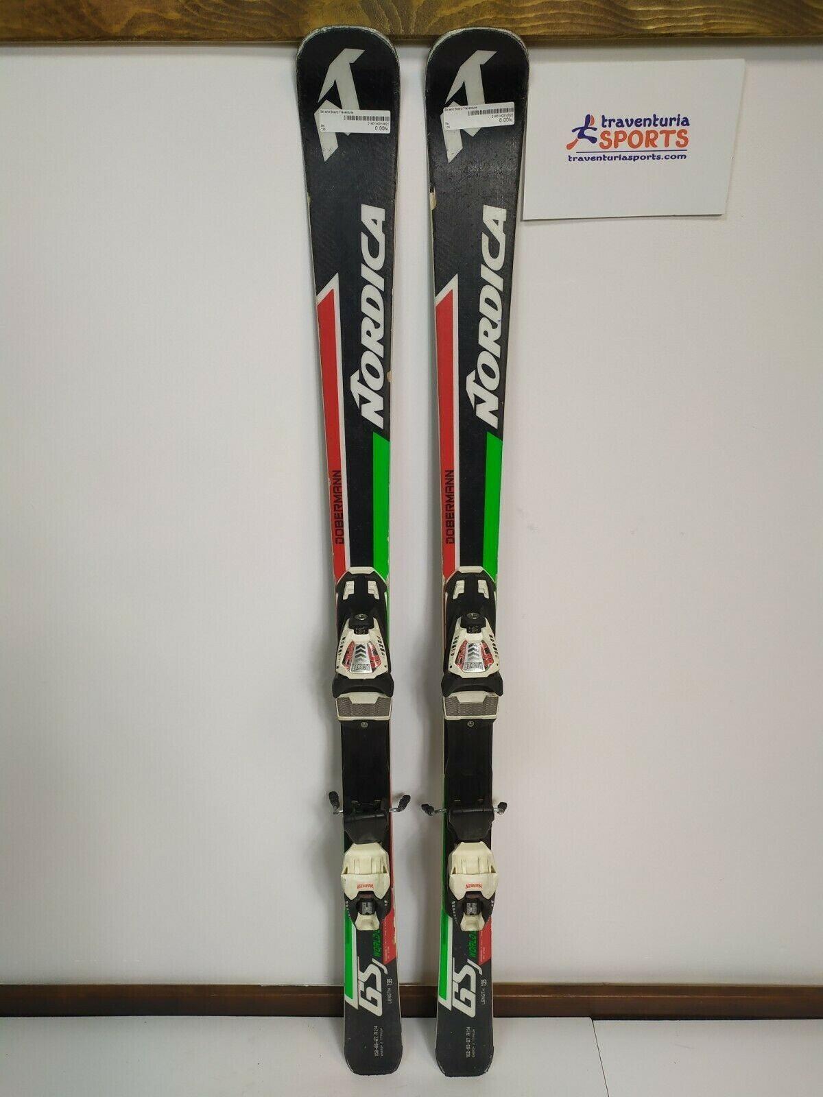 Nordica Dobermann GS WC JR 135 cm Ski + Marker 10 Bindungen Fun Winter Sport