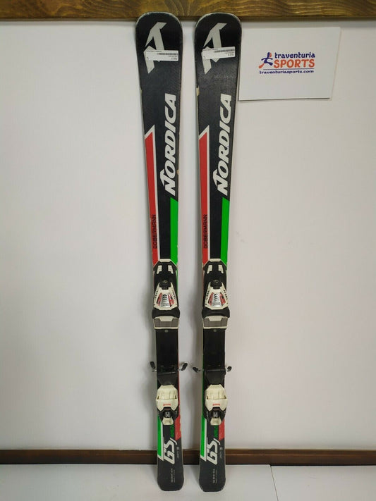Nordica Dobermann GS WC JR 135 cm Ski + Marker 10 Bindings Fun Winter Sport
