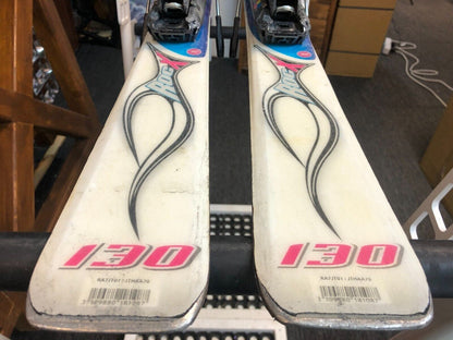 Sci Rossignol RocX 130 cm + attacchi Rossignol 7.5 Sport invernali Neve Outdoor