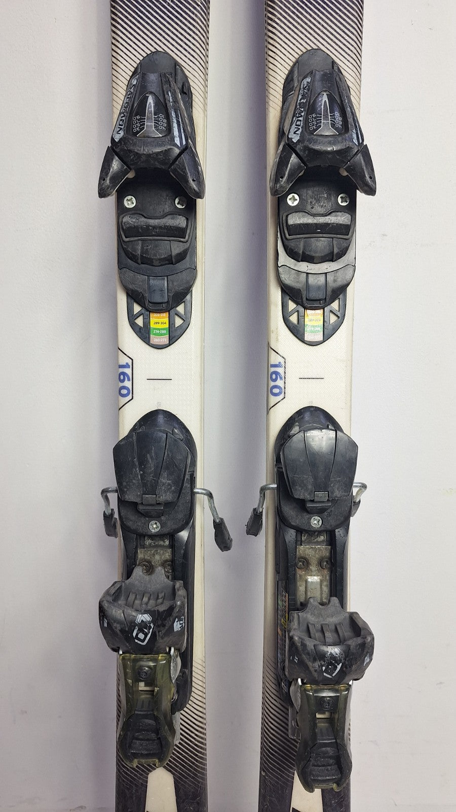 Salomon Enduro LX 750R 160cm Skis + Salomon 10 Bindings Winter Fun Snow
