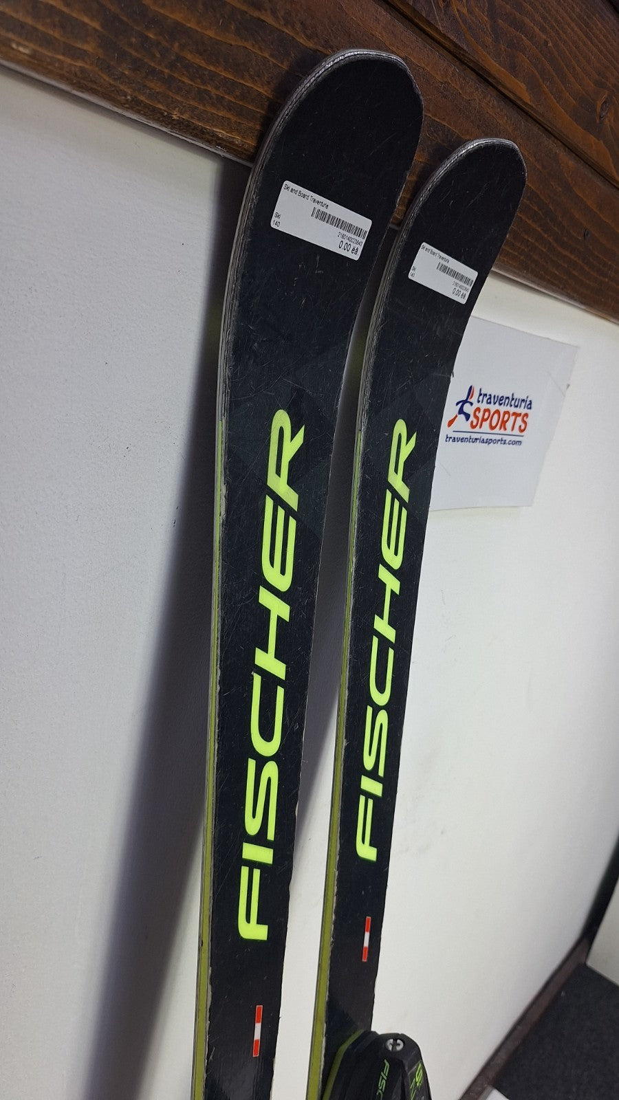 Fischer RC4 GS 140cm Ski + Fischer  Z9 Bindings Fun Snow Winter Sport