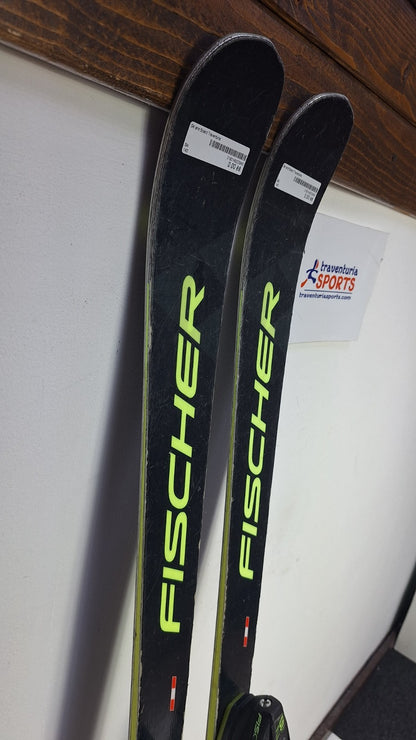 Fischer RC4 GS 140cm Ski + Fischer  Z9 Bindings Fun Snow Winter Sport