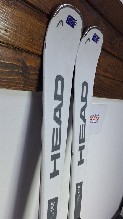HEAD Shape CX 156cm  Ski + Tyrolia SP 9 Bindings Winter Sport Fun Snow