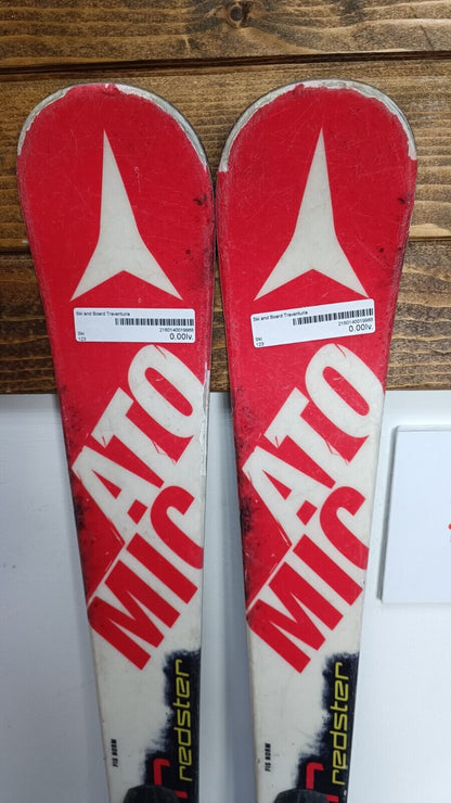 Atomic Redster XT 123cm Ski + Atomic 7.5 Bindungen Wintersport